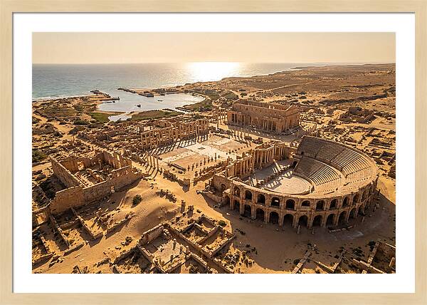 Leptis Magna From Above