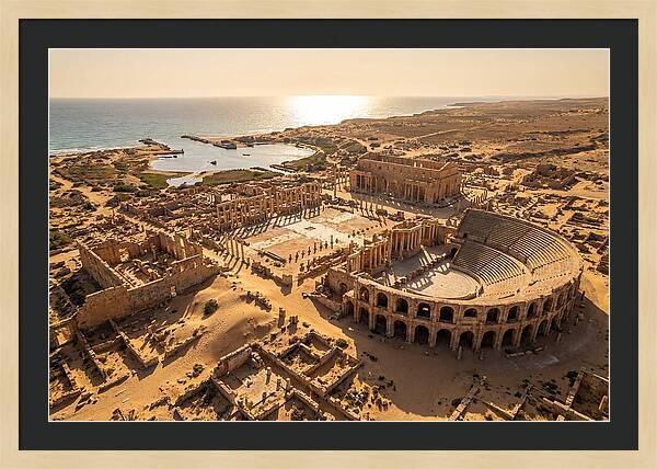 Leptis Magna From Above