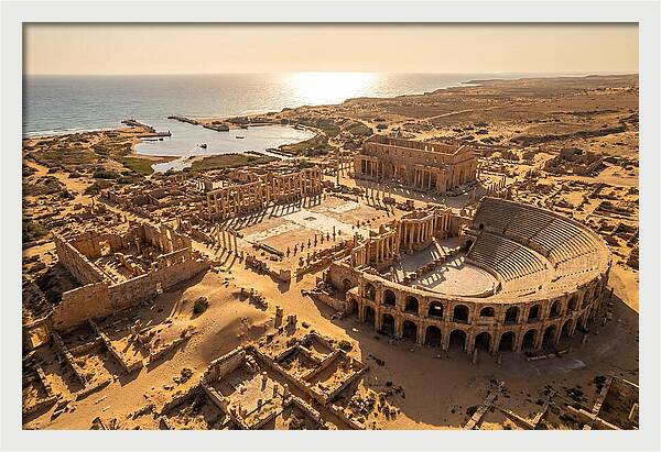 Leptis Magna From Above