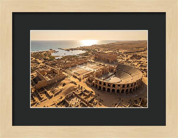 Leptis Magna From Above