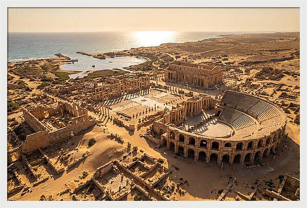 Leptis Magna From Above