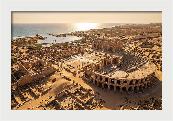 Leptis Magna From Above
