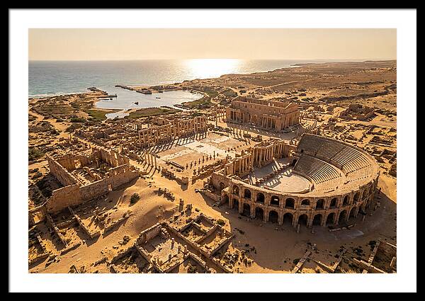 Leptis Magna From Above