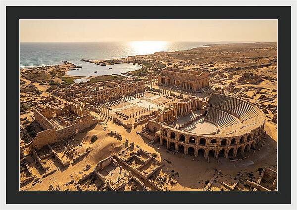 Leptis Magna From Above