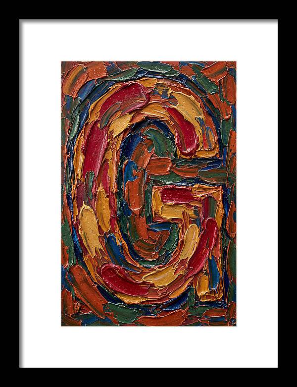 Letter G In Vibrant Colors