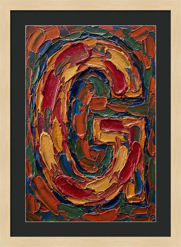 Letter G In Vibrant Colors