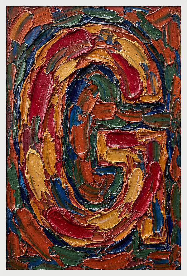 Letter G In Vibrant Colors