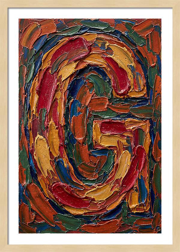 Letter G In Vibrant Colors