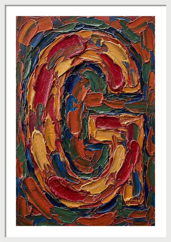 Letter G In Vibrant Colors