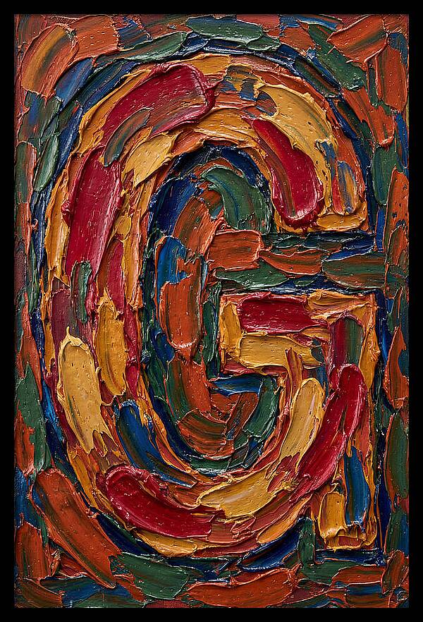 Letter G In Vibrant Colors