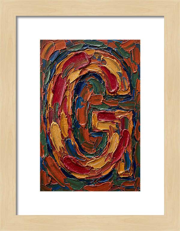 Letter G In Vibrant Colors