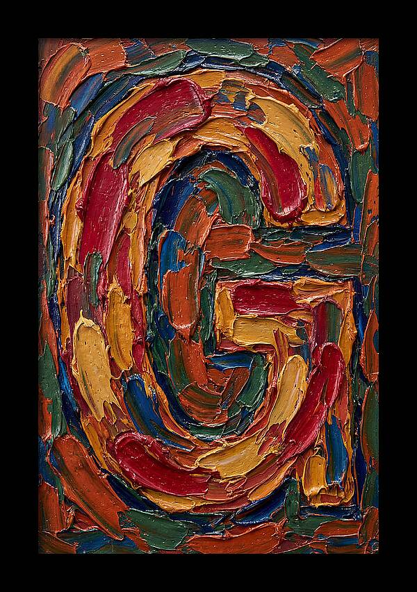 Letter G In Vibrant Colors