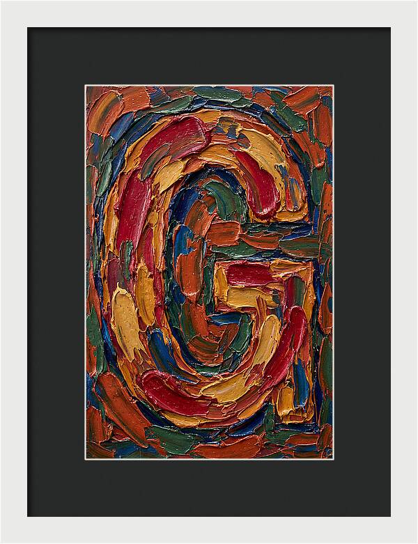 Letter G In Vibrant Colors