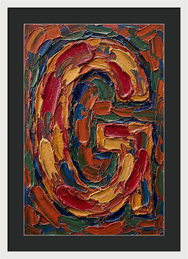 Letter G In Vibrant Colors