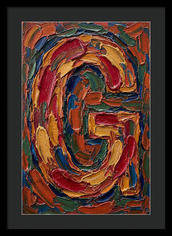 Letter G In Vibrant Colors