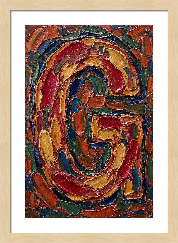Letter G In Vibrant Colors