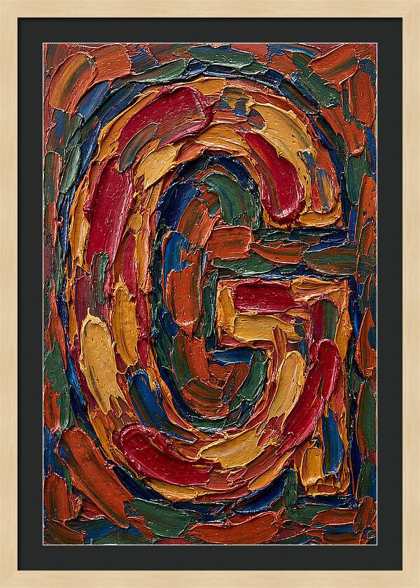 Letter G In Vibrant Colors