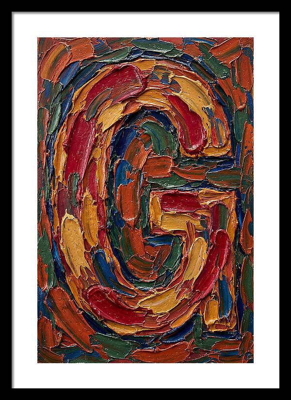 Letter G In Vibrant Colors