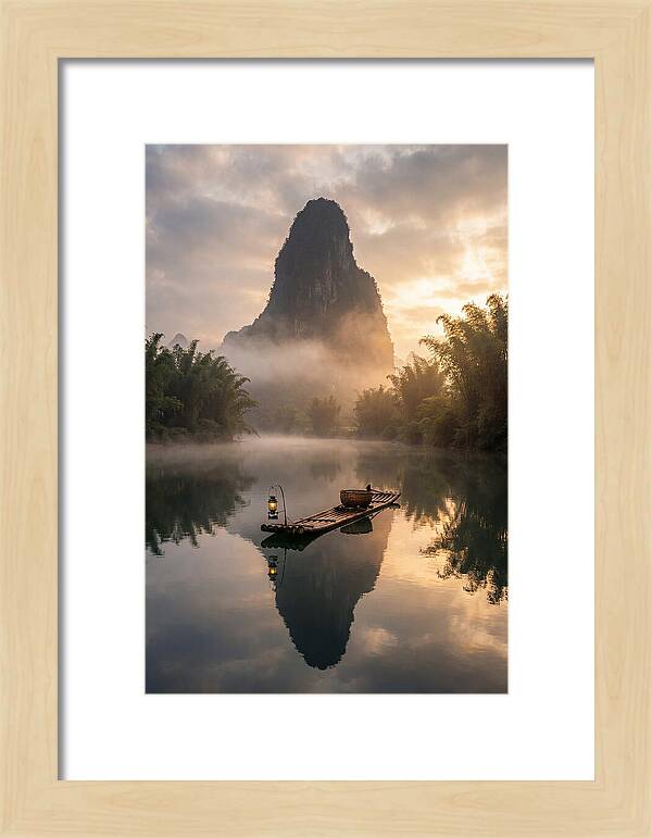 Li River Serenity At Dawn