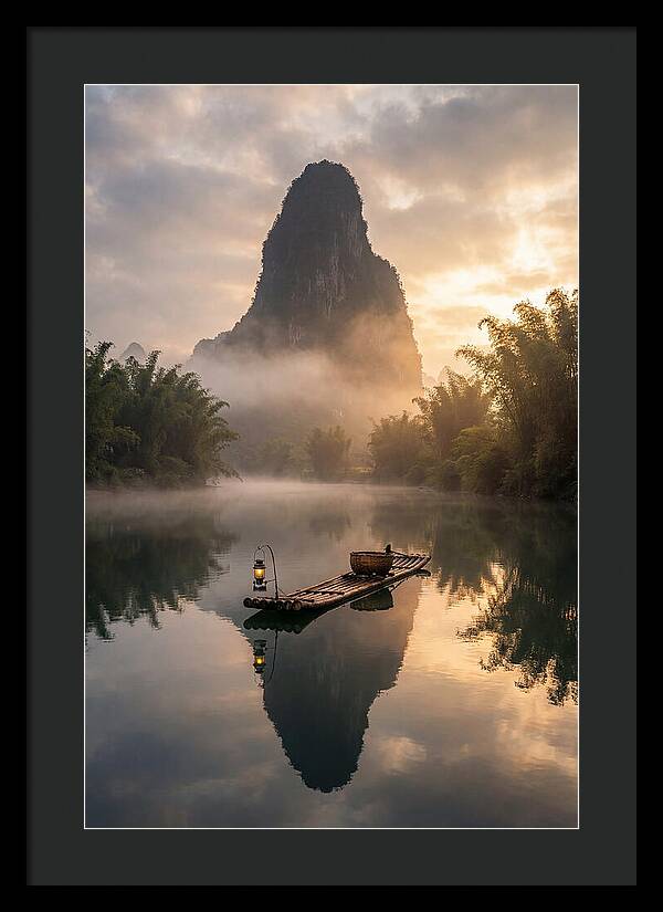 Li River Serenity At Dawn