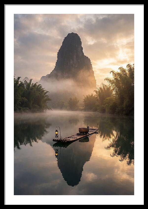 Li River Serenity At Dawn