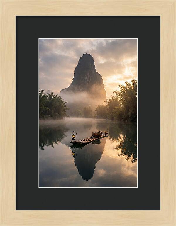 Li River Serenity At Dawn