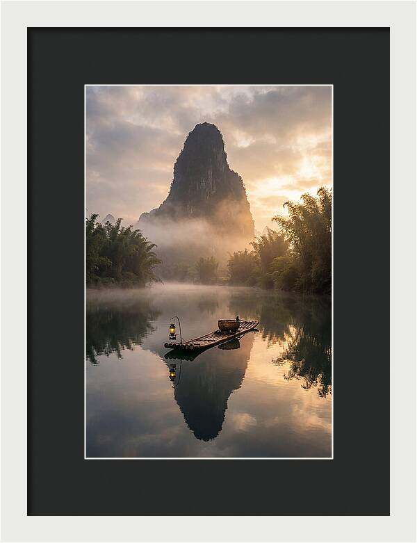 Li River Serenity At Dawn