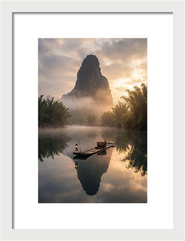 Li River Serenity At Dawn