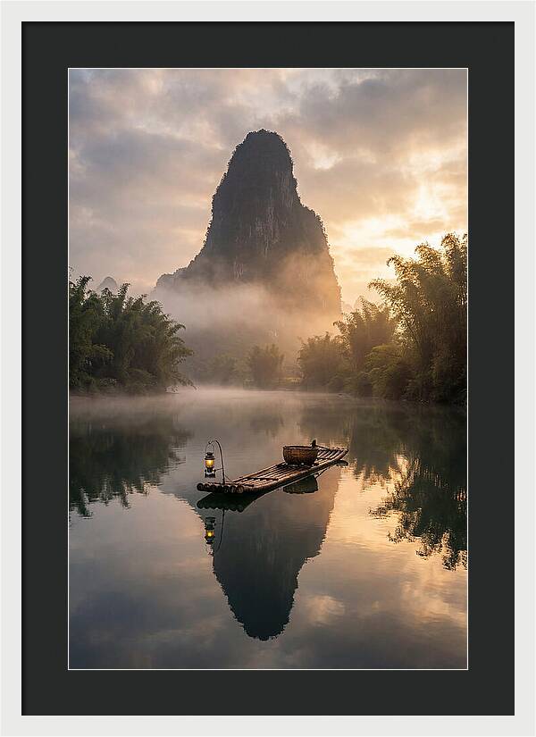 Li River Serenity At Dawn