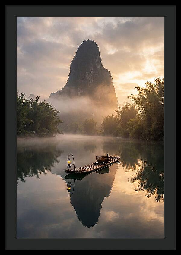Li River Serenity At Dawn