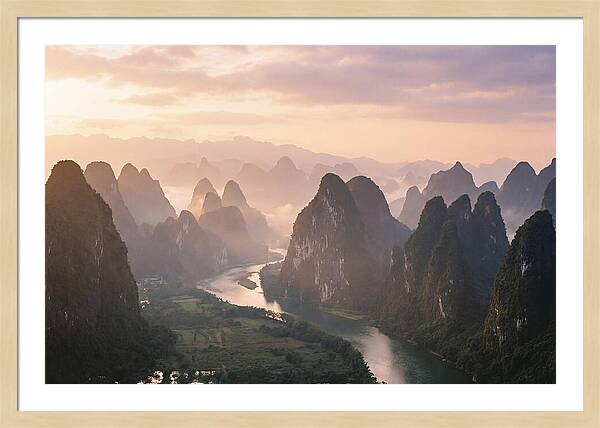 Li River Serenity At Dawn