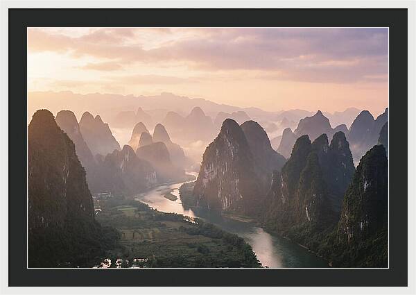 Li River Serenity At Dawn