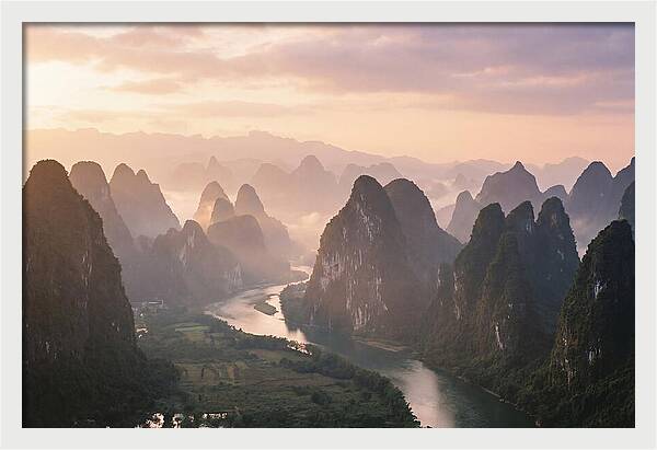 Li River Serenity At Dawn