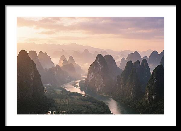 Li River Serenity At Dawn