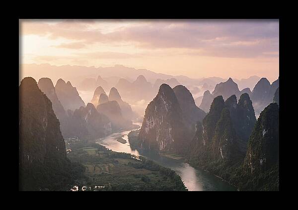 Li River Serenity At Dawn