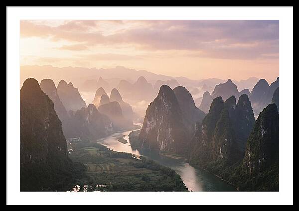 Li River Serenity At Dawn