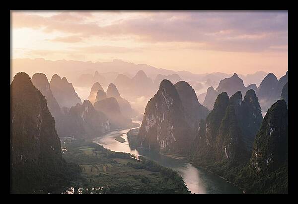 Li River Serenity At Dawn