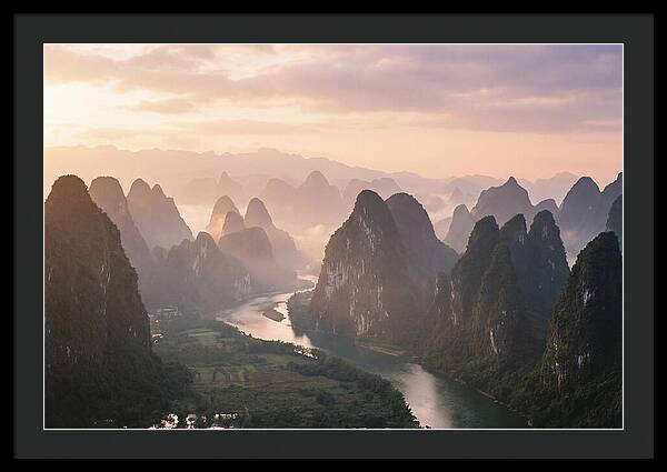 Li River Serenity At Dawn
