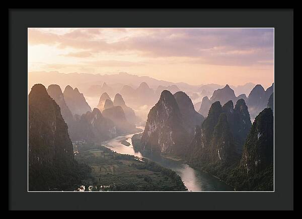 Li River Serenity At Dawn