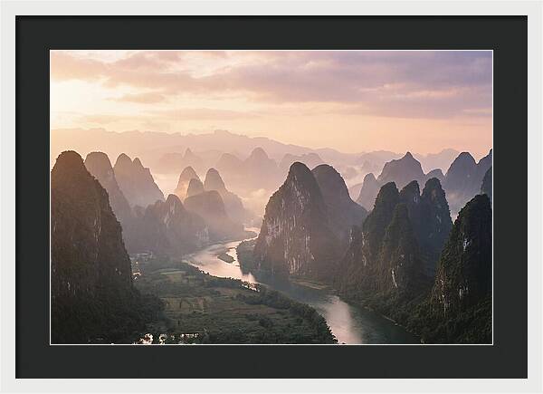 Li River Serenity At Dawn