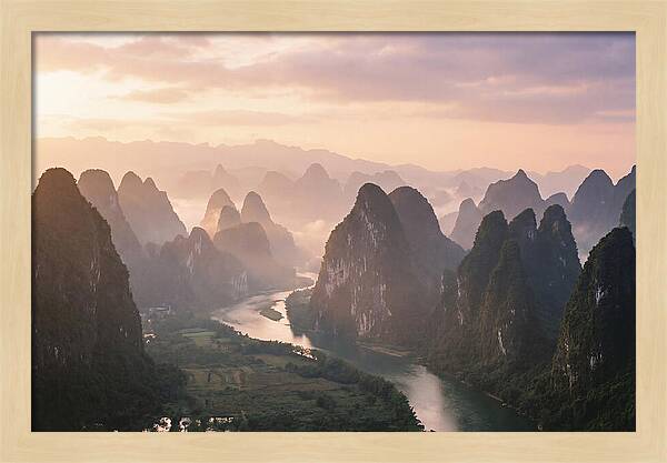 Li River Serenity At Dawn