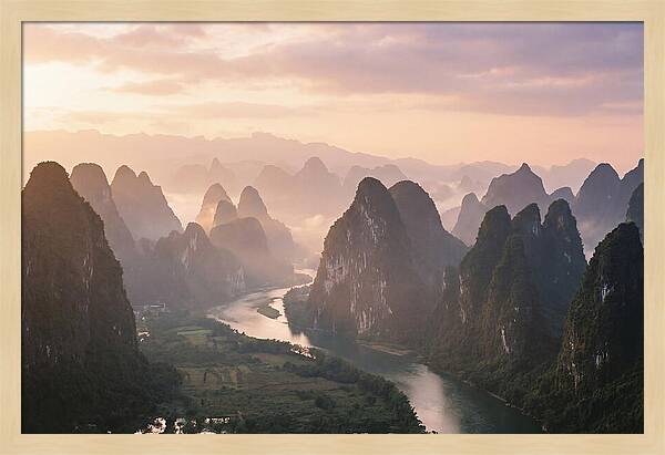Li River Serenity At Dawn
