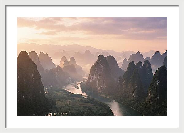Li River Serenity At Dawn
