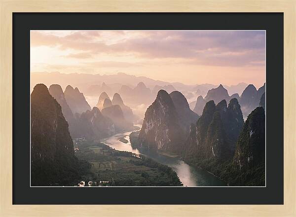 Li River Serenity At Dawn