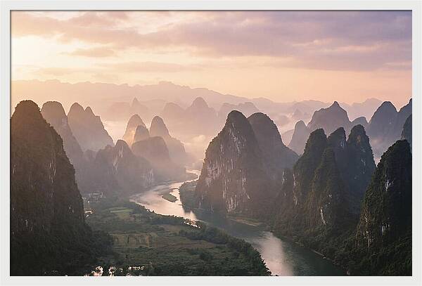 Li River Serenity At Dawn
