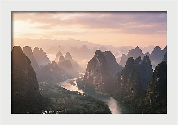 Li River Serenity At Dawn