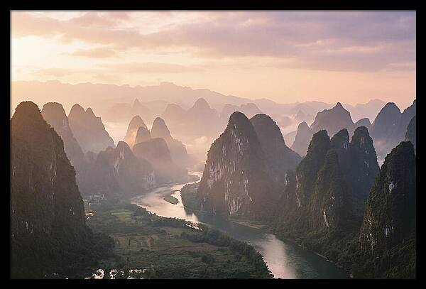 Li River Serenity At Dawn