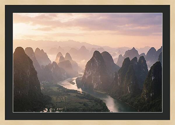 Li River Serenity At Dawn