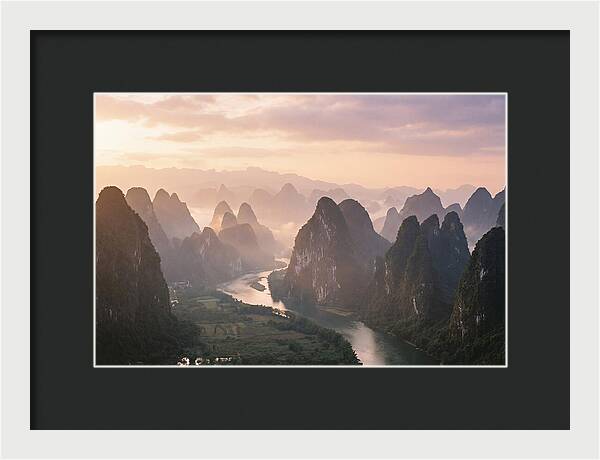 Li River Serenity At Dawn