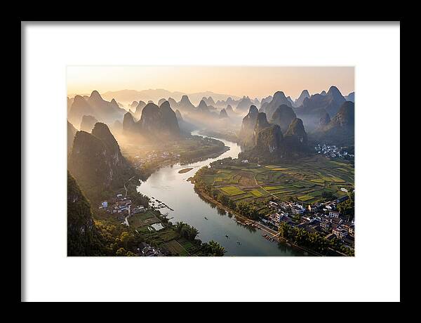 Li River Serenity From Xianggong Hill